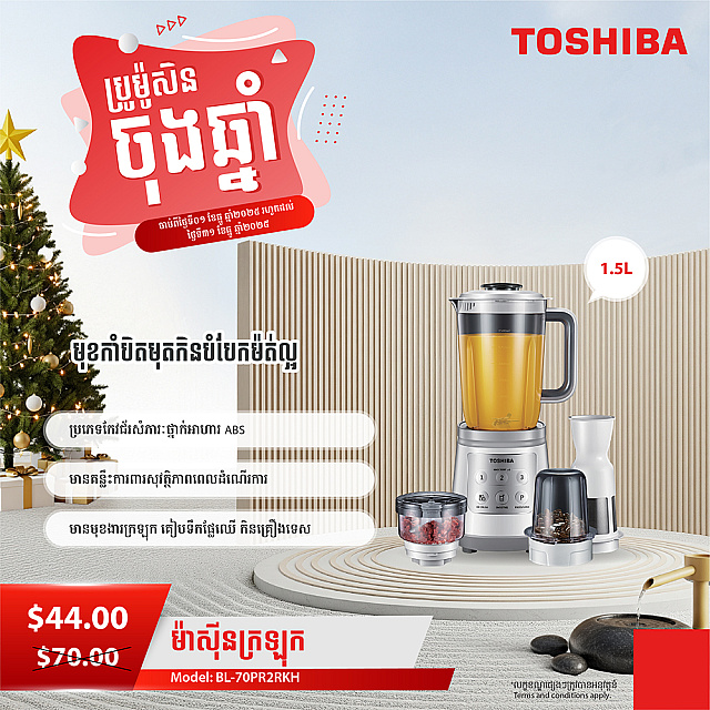 Toshiba Blender (1.5L)